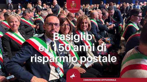 Basiglio e i 150 anni di risparmio postale