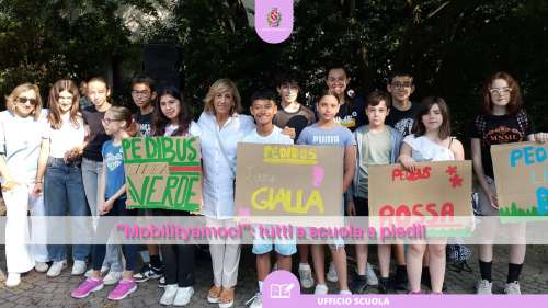 �Mobilityamoci�: tutti a scuola a piedi!
