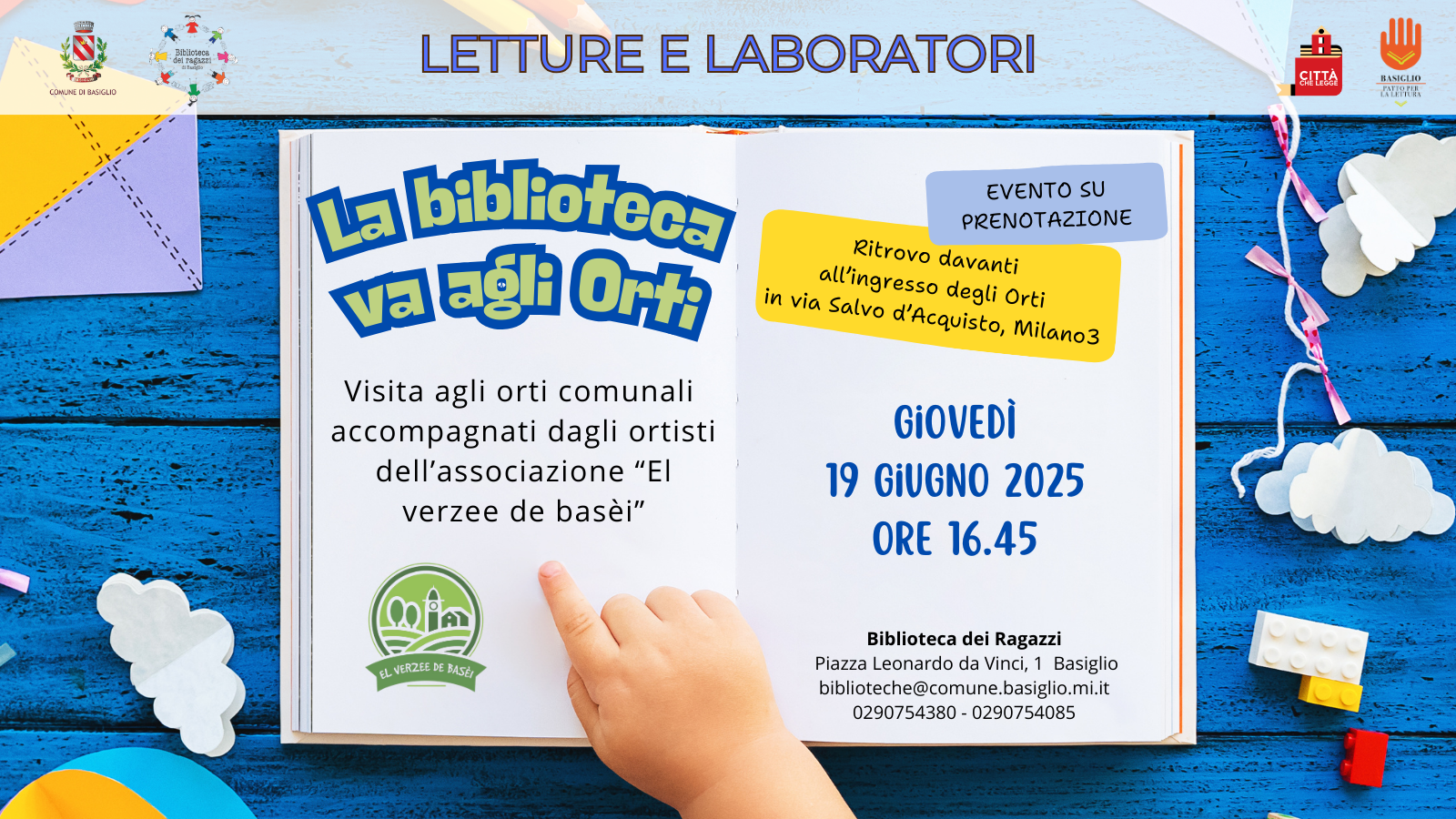 La biblioteca va agli orti