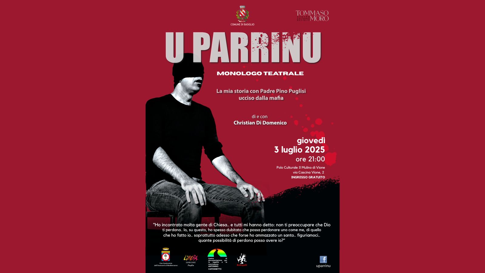 U Parrinu - monologo teatrale