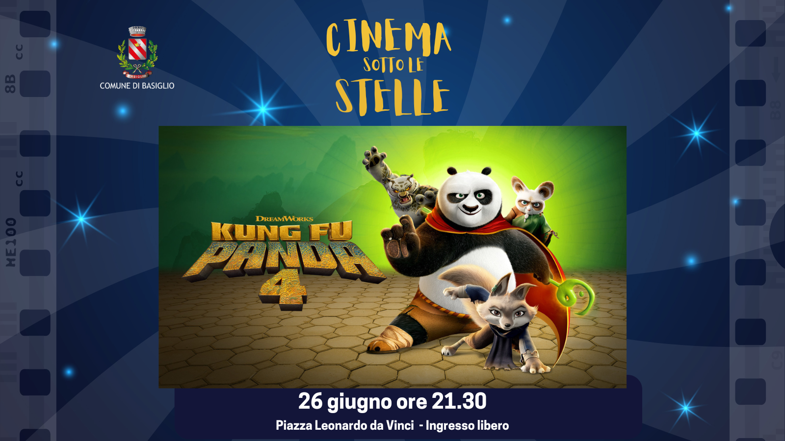 Cinema sotto le stelle | Prima proiezione: Kung Fu Panda 4