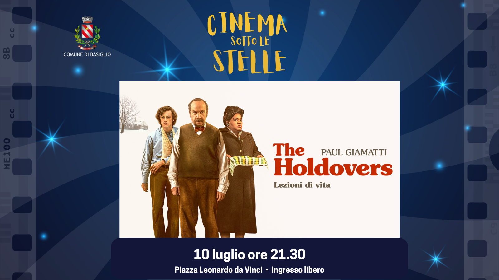 Cinema sotto le stelle | The Holdovers  Lezioni di vita