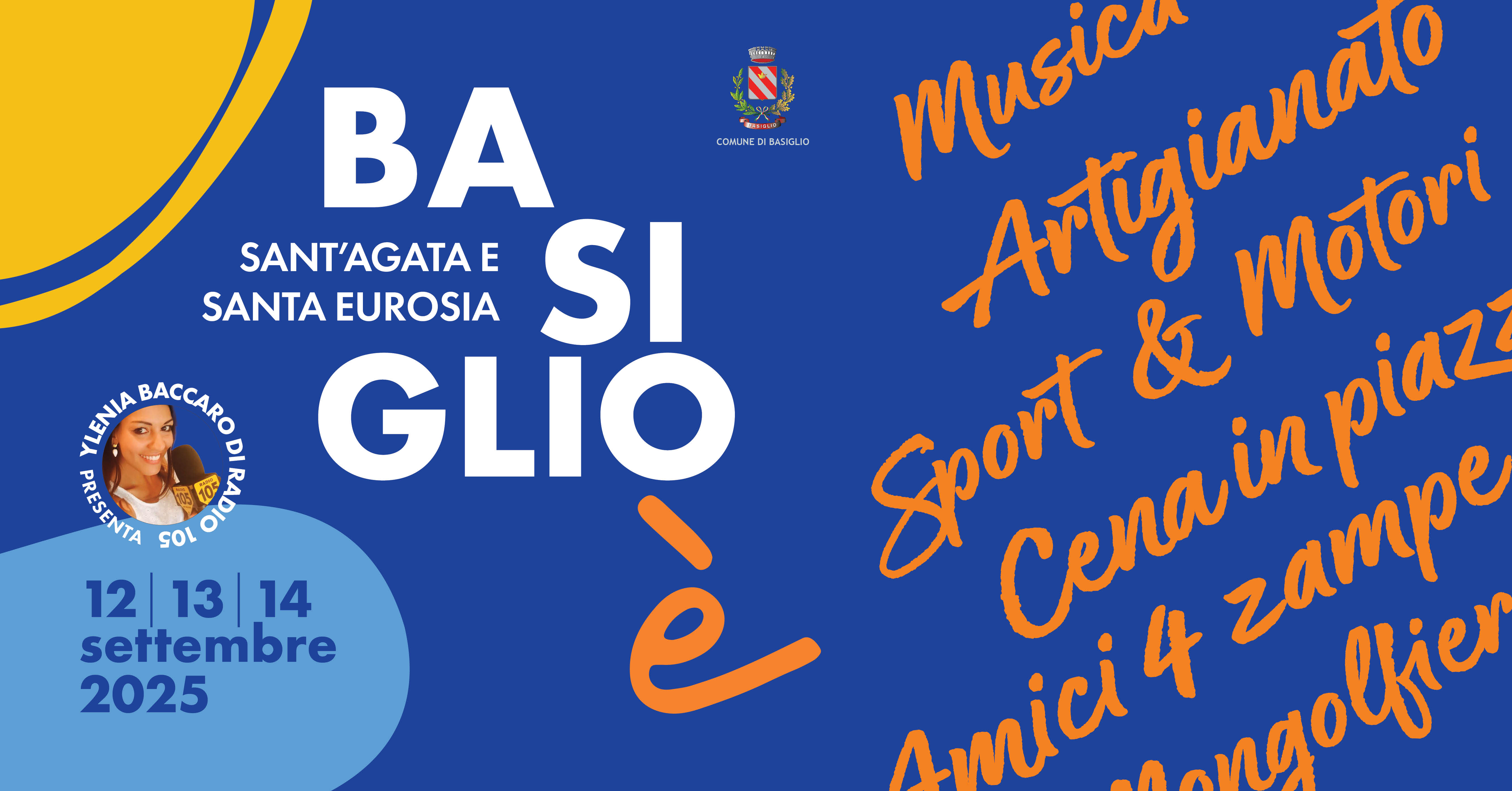 Basiglio  2025: tre giorni di festa, musica e comunit