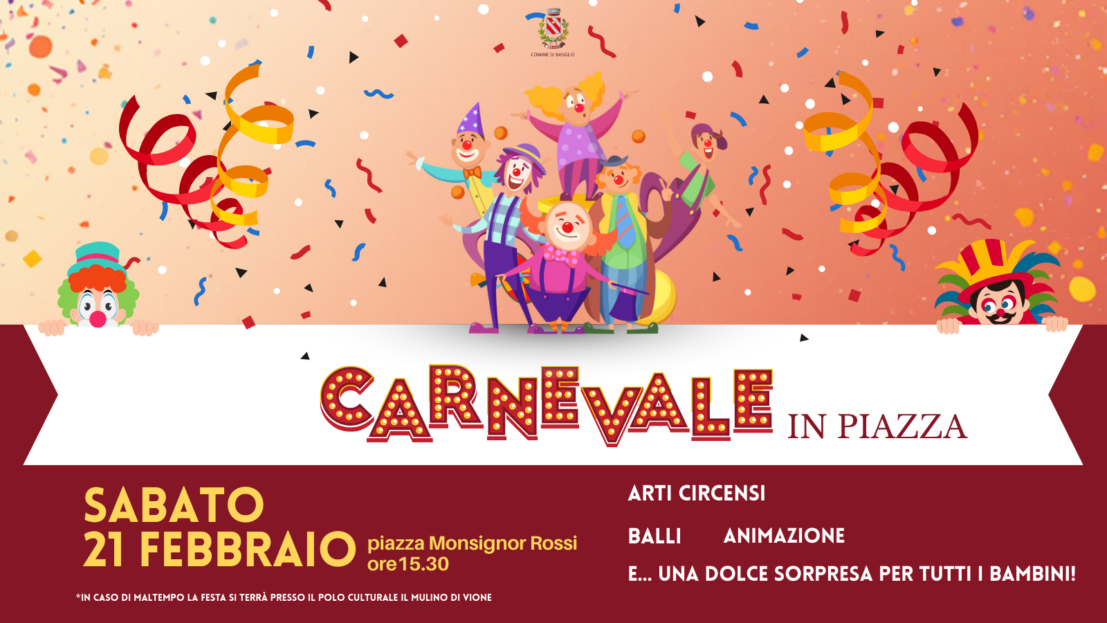 Carnevale in Piazza 2026