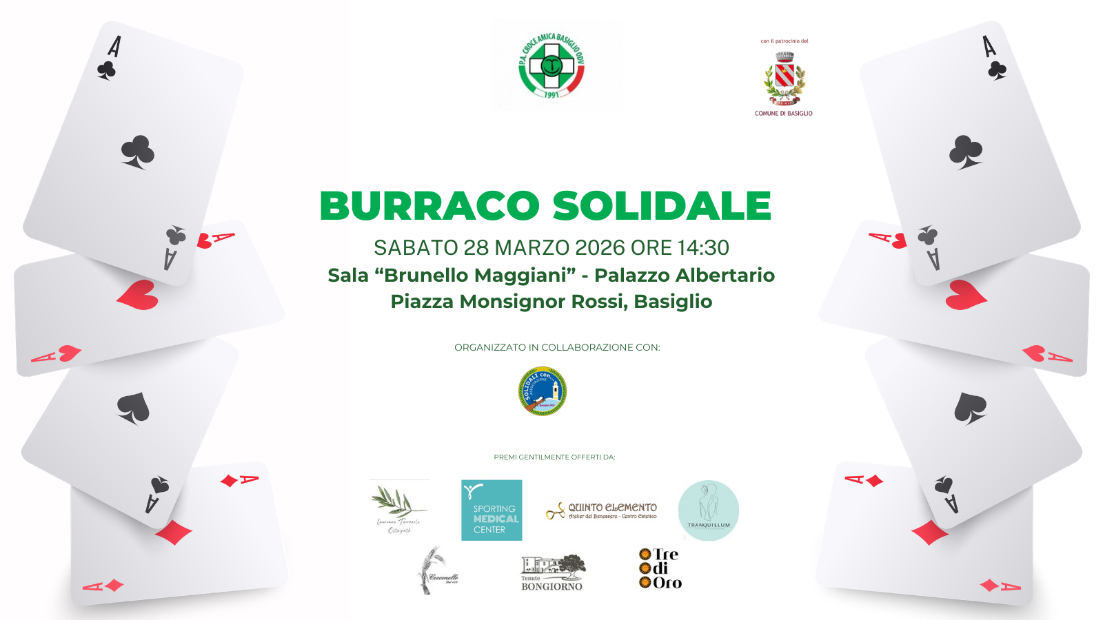 Torneo di Burraco Solidale