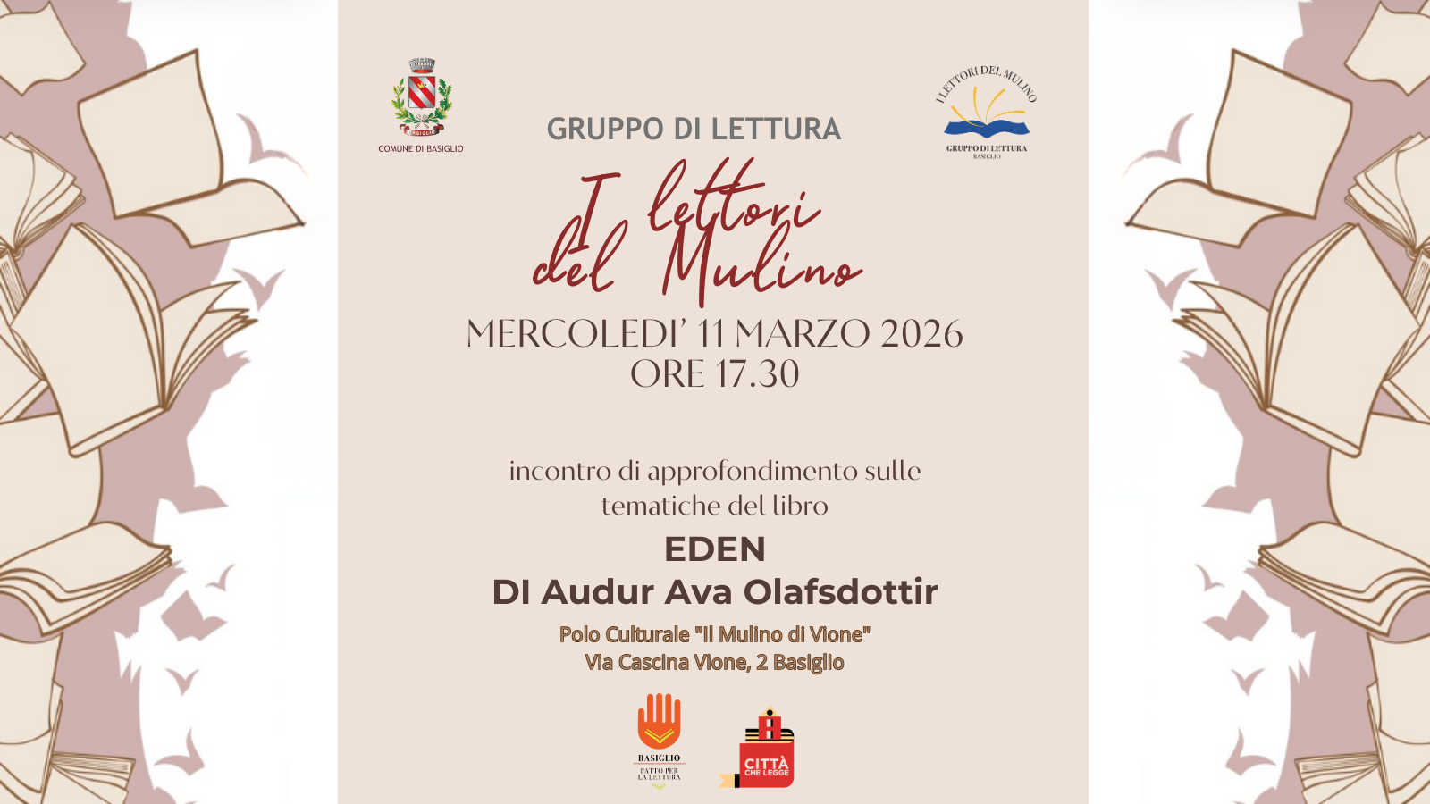 I Lettori del Mulino: �Eden� di Au�ur Ava �lafsd�ttir