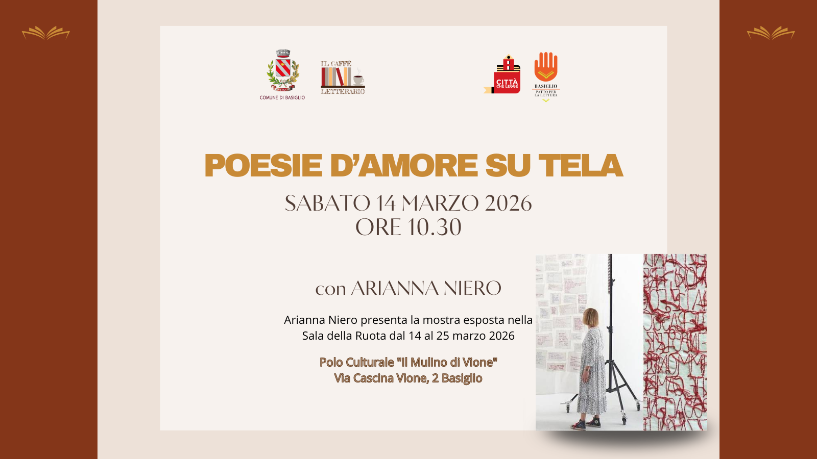 Caff� letterario - incontro con Arianna Niero